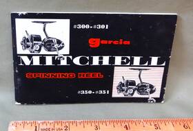 350-351 Mitchell-garcia 1950s Operating Catalog Model Fishing Reel