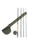 Mmh-ab2-8wt Adamsbuilt Fishing Fly Combo Rod Reel With Case 856706006002