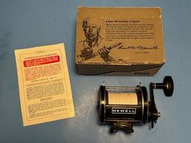 646-3 Newell Inch No Letter Fishing Reel With The Original Box New Braid Line