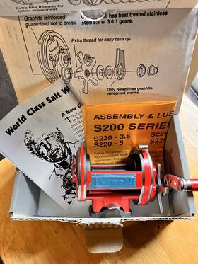R235-5 Newell C235-5 Newel Res Reel With Box And Papers. Great Price