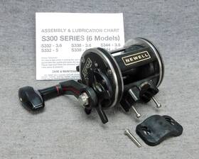 G338-j Newell Graphite Fishing Reel Model Clean No Line And Works Great Usa Read