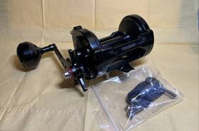 P344-f Newell Rare Wide Tiburon 344w Frame Custom Cortez Plates Fishing Reel