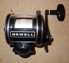 S533-4.6 Newell Carl Black Graphite Right-hand Conventional Fishing Reel 533