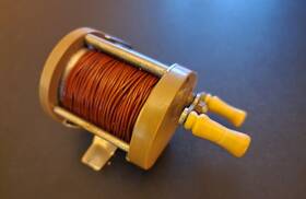 1581 Ocean City Fishing Reel No. Made In Usa Freshwater Good Condition Vintage
