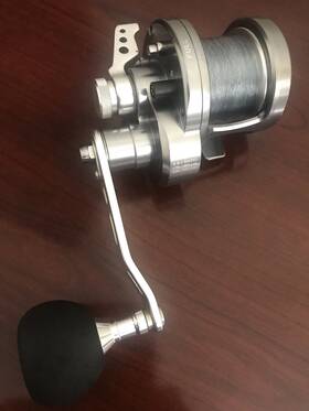 Om12n Ocean Master Off Shore Mo12n Jigging Casting Fishing Reel With New Line 20lb/250