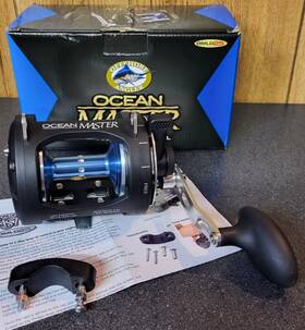 Omld25 Offshore Angler Ocean Master Lever Drag Reel Excellent Shape Free Ship