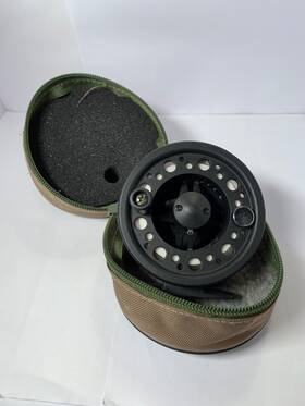 20603 Okuma Airframe 4/6 Large Arbor Fly Fishing Reel W 6wt. Wf Interm Sinking Line