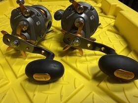 3030lx Okuma 2 Cw Line Counter Trolling Reel With 100# Braid