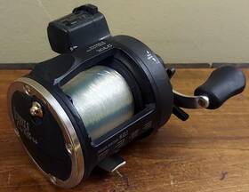 30lc Okuma Scheels Outfitters Level Wind Trolling Reel Line Counter Read