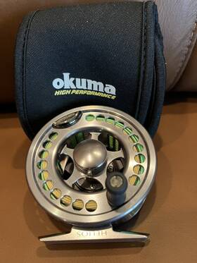 Okuma 739998120420 Helios H45 High Performance Fly Reel With Pouch And Line