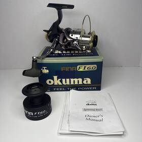 Okuma 739998130474 Fina Fi 60 Spinning Reel 7 Bearing Extra Spool