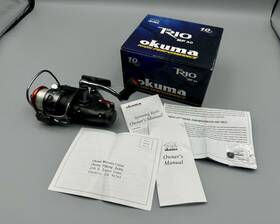 Okuma 739998136360 Trio Bf 30 Fishing Reel 10 Bearings High Performance Box Instructions