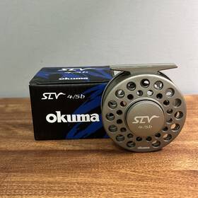 Slv-4 Okuma 840083412860 Slv-4/5b Slv Fly Reel 4wt 5wt Fishing Used