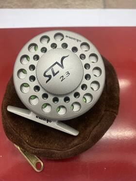 Okuma 840083412907 Slv 2/3 Fly Fishing Reel And Case-excellent