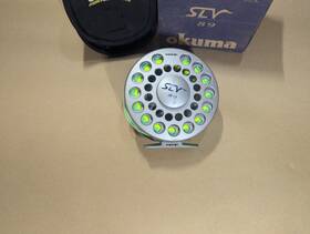Okuma 840083412921 Used Slv 89 Fly Reel With Old 9 Wt Floating Line And Original Packaging