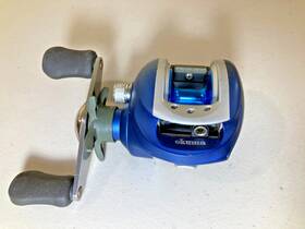 Al-100 Okuma Alumina Baitcasting Reel Cleaned Tested Working