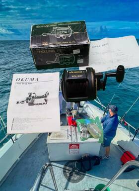 Btl805 Okuma Btl 807 Deep Sea Fishing Reel Charter Boat Halibut Salmon Rock Fish