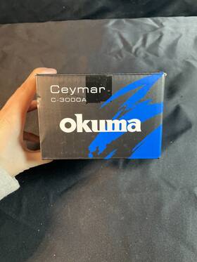 C-3000a Okuma Ceymar Black A Series Lightweight Spinning Reel