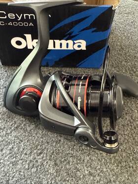 C-4000a Okuma Ceymar A Series Flite Drive Lightweight 8bb Spinning Reel Gun