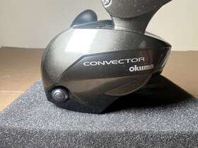 Cv-354dlx Okuma 5.4 1 Low-profile Line Counter Reel - Black Pre-owned