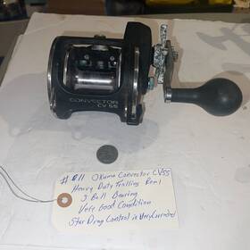 Cv55 Okuma #11 Convector Heavy Duty Trolling Reel - Read