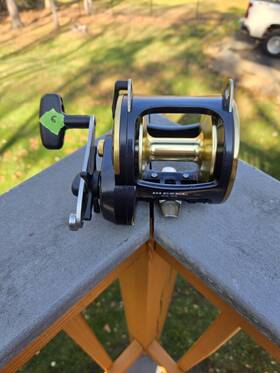 Dz-30l Okuma An Dz-55 Diezel Multiplyer Trolling Reel #2