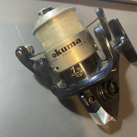 El-20 Okuma Fishing Elite 20 Spinning Reel 5.1 1 Gear Ratio Silver / Black - No Handle