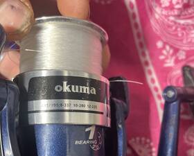 Fnx-40sf Okuma Fin Chaser X Spinning Fishing Reel 8/260 10/220 12/180