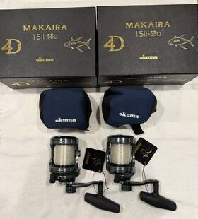 Mk-15tii-sea Okuma 2 Reels Makaira Speed Trolling Reel - Gunmetal