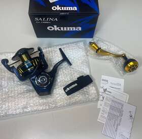 Sa-14000a Okuma Salina Spinning Reel 14000 High Speed Fishing