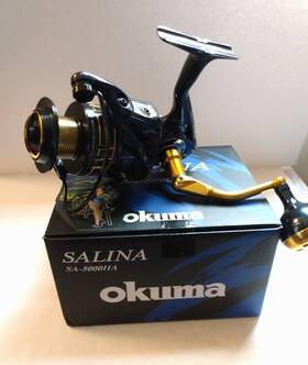 Sa-5000ha Okuma Sa-5000 Salina Spinning Reel High Speed Gently Used Free Shipping