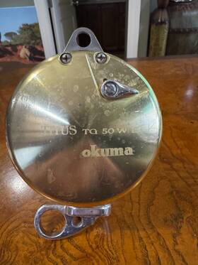 Tg-50w Okuma Titus Ii Trolling Fishing Reel 2 Speed