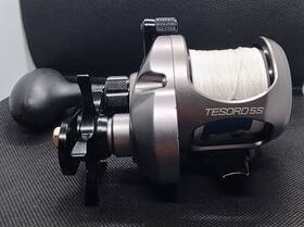 Tsr-5s Okuma Tesoro 5s Star Drag Reel - Good Condition With 65# Izorline Spectra