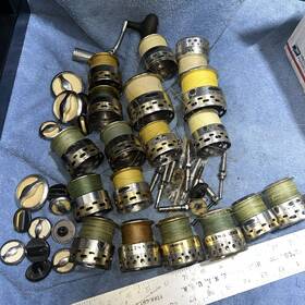 V-40sa Okuma V-system V-40a /v65sa /salina Sa45 /18 Spools Lots Of Parts