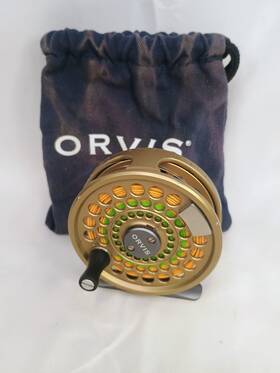 5-7wt Orvis 195433554845 Battenkill Disc Copper Size Iii Fly Fishing Reel Click-and-pawl