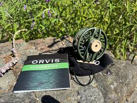 Orvis 195433785836 Clearwater Large Arbor Fly Reel Dark Pine Gently Used Twice