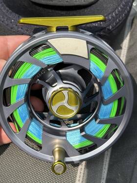 2mty0710 Orvis Mirage Lt Iv 7/9wt Pewter Saltwater Fly Reel