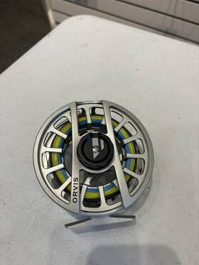 2za00910 Orvis Hydros V Fly Reel 9-11wt Silver Free Shipping