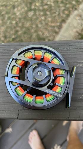 2zat0910 Orvis Hydros Sl Ii 3-5wt Fly Reel With New Line And Backing