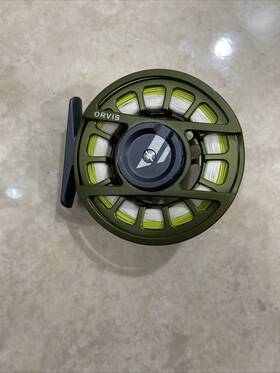 2zaz2110 Orvis Hydros Ilfly Reel Matte Olive Green Saltwater