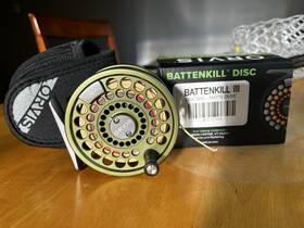 3ft12110 Orvis Battenkill Iii Disc Fly Reel Matte Olive With Scientific Anglers Line