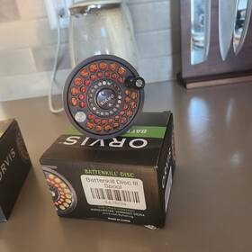 44k26215 Orvis Battenkill Disc Iii Fly Reel With Silk Line
