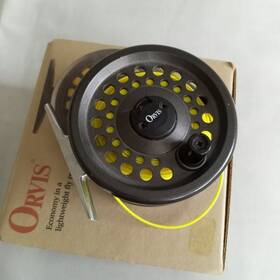 659x-6100 Orvis Clearwater Classic 3/4 Wt Fly Fishing Reel In Box