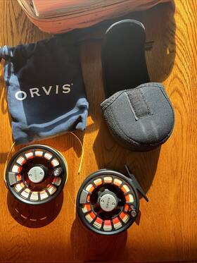3-5wt Orvis 882560269802 Hydros Ii Fly Reel Black - Extra Spool