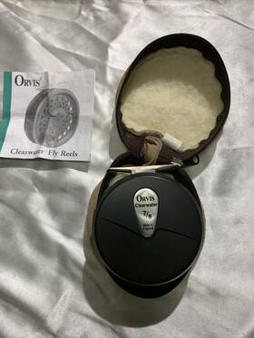 Adorvis7 Orvis Adorvis7/8clear Clearwater 7/8 Fly Fishing Reel Made In England Awesome Condition