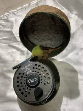 Adorvis78 Orvis Battenkill Disc 7/8 Fly Reel Made In England Awesome Soft Case Inc