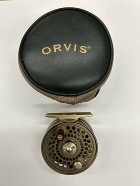 Cfo-1 Orvis Cfo-i Disc Fly Reel With Case. 2 3/4 Inch In Ex. Condition