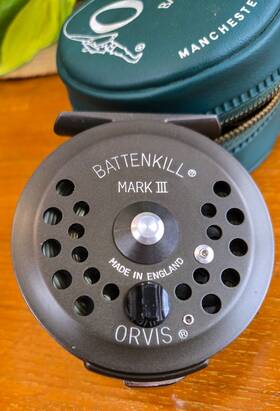 Jf1960-55 Orvis Battenkill Mark 3 Fly Reel Made By Hardy