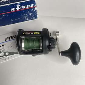 320ld Penn 0031324032057 Level Wind Graphite Fishing Reel With Original Box And Papers