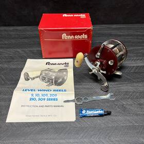 209ms Penn 031324020924 Peer Levelwind Fishing Reel With Box - Used Condition